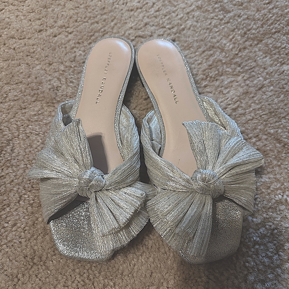 Loeffler Randall bow sandals